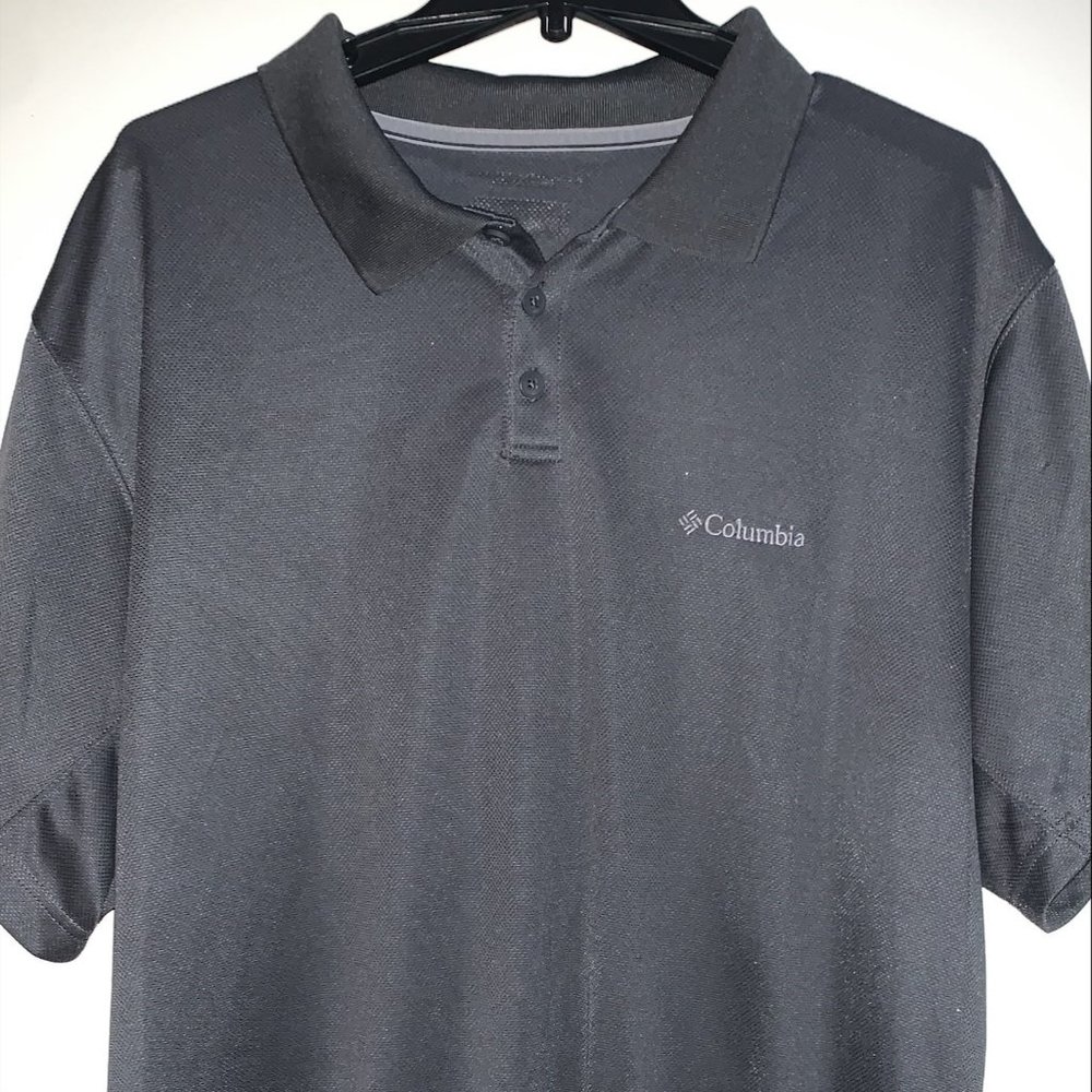 Columbia PFG Men's Polo Shirt Size XL Gray